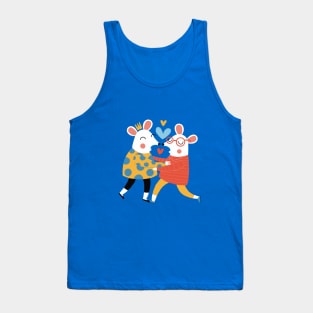 mice kissing Tank Top